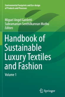 Image for Handbook of Sustainable Luxury Textiles and Fashion