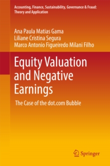 Image for Equity valuation and negative earnings: the case of the dot.com bubble