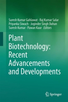 Image for Plant Biotechnology: Recent Advancements and Developments