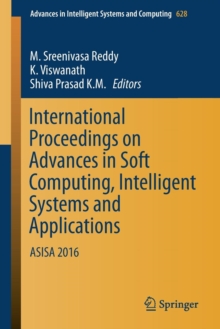 Image for International Proceedings on Advances in Soft Computing, Intelligent Systems and Applications
