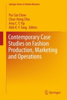 Image for Contemporary case studies on fashion production, marketing and operations