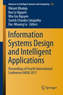 Image for Information Systems Design and Intelligent Applications: Proceedings of Fourth International Conference India 2017