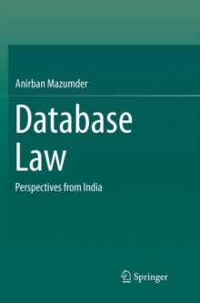 Image for Database Law : Perspectives from India
