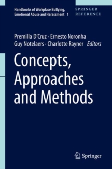 Image for Concepts, Approaches and Methods