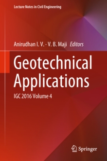 Image for Geotechnical Applications: IGC 2016 Volume 4