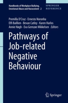Image for Pathways of Job-Related Negative Behaviour