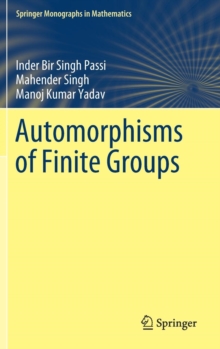 Image for Automorphisms of Finite Groups