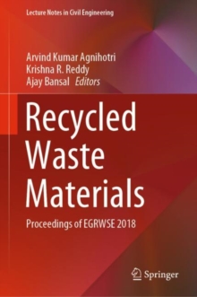 Image for Recycled Waste Materials: Proceedings of Egrwse 2018