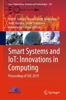Image for Smart Systems and Iot : Innovations in Computing: Proceeding of Ssic 2019