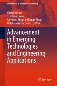 Image for Advancement in Emerging Technologies and Engineering Applications