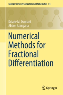 Image for Numerical Methods for Fractional Differentiation
