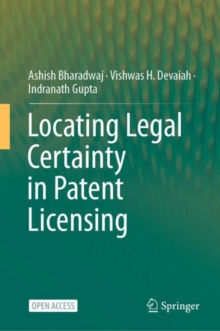 Image for Locating legal certainty in patent licensing