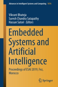 Image for Embedded Systems and Artificial Intelligence : Proceedings of ESAI 2019, Fez, Morocco