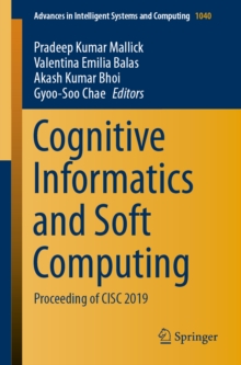 Image for Cognitive Informatics and Soft Computing: Proceeding of CISC 2019
