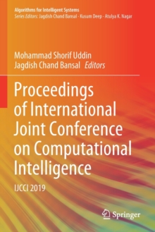 Image for Proceedings of International Joint Conference on Computational Intelligence : IJCCI 2019