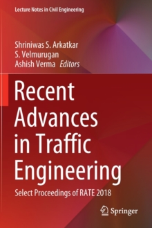 Image for Recent Advances in Traffic Engineering