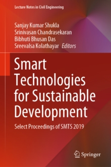 Image for Smart Technologies for Sustainable Development: Select Proceedings of SMTS 2019