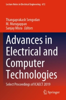Image for Advances in Electrical and Computer Technologies : Select Proceedings of ICAECT 2019