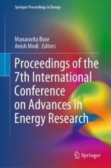 Image for Proceedings of the 7th International Conference on Advances in Energy Research