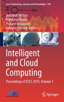 Image for Intelligent and Cloud Computing : Proceedings of ICICC 2019, Volume 1