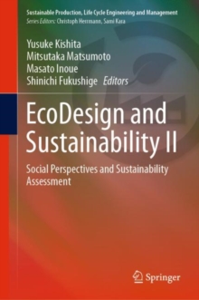 Image for EcoDesign and Sustainability II: Social Perspectives and Sustainability Assessment