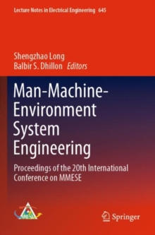 Image for Man-Machine-Environment System Engineering : Proceedings of the 20th International Conference on MMESE
