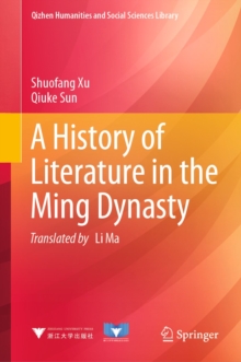 Image for History of Literature in the Ming Dynasty