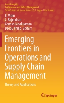 Image for Emerging Frontiers in Operations and Supply Chain Management : Theory and Applications
