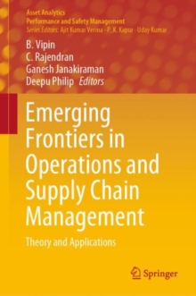 Image for Emerging Frontiers in Operations and Supply Chain Management: Theory and Applications