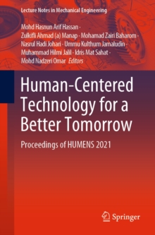 Image for Human-Centered Technology for a Better Tomorrow: Proceedings of HUMENS 2021