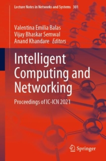 Image for Intelligent computing and networking  : proceedings of IC-ICN 2021