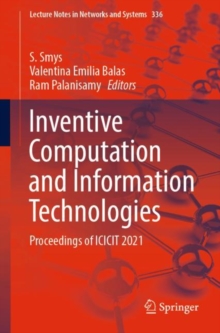 Image for Inventive computation and information technologies  : proceedings of ICICIT 2021