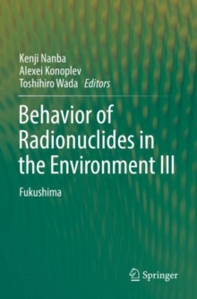 Image for Behavior of Radionuclides in the Environment III