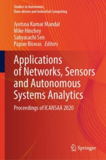 Image for Applications of Networks, Sensors and Autonomous Systems Analytics : Proceedings of ICANSAA 2020