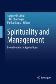 Image for Spirituality and management  : from models to applications