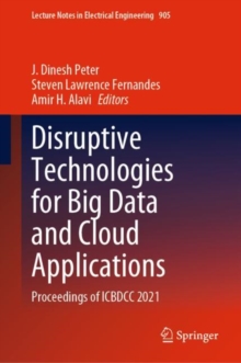 Image for Disruptive Technologies for Big Data and Cloud Applications