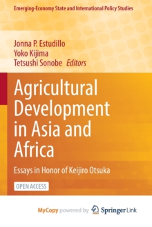 Image for Agricultural Development in Asia and Africa