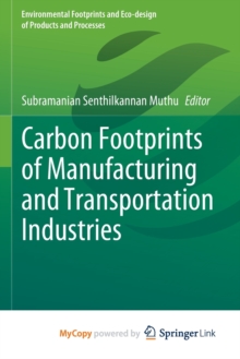 Image for Carbon Footprints of Manufacturing and Transportation Industries