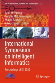 Image for International Symposium on Intelligent Informatics
