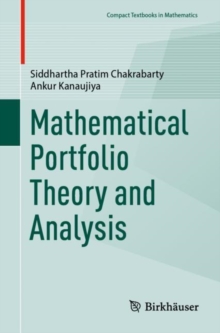 Image for Mathematical Portfolio Theory and Analysis