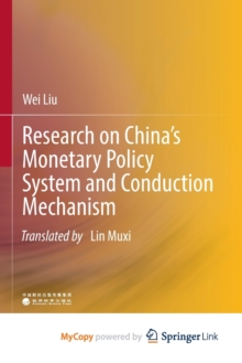 Image for Research on China's Monetary Policy System and Conduction Mechanism
