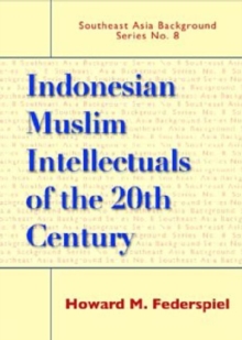 Image for Indonesian Muslim Intellectuals Of The Twentieth Century