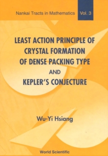 Image for Least action principle of crystal formation of dense packing type and Kepler's conjecture