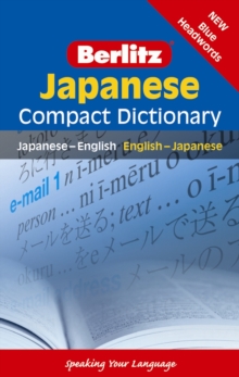 Image for Berlitz Language: Japanese Compact Dictionary