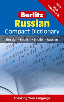 Image for Berlitz Russian compact dictionary  : Russian-English, English-Russian