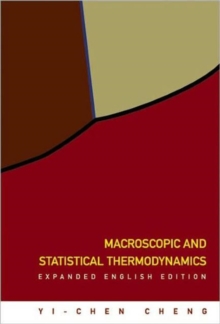 Image for Macroscopic And Statistical Thermodynamics: Expanded English Edition