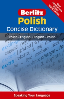 Image for Berlitz Polish concise dictionary  : Polish-English, English-Polish