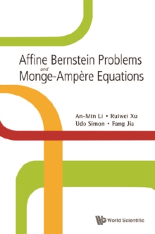 Image for Affine Bernstein problems and Monge-Ampere equations