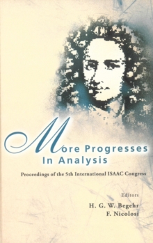 Image for More Progresses In Analysis : Proceedings Of The 5th International Isaac Congress