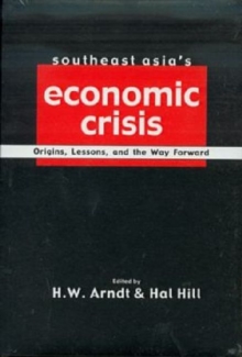 Image for Southeast Asia's Economic Crisis : Origins, Lessons and the Way Forward